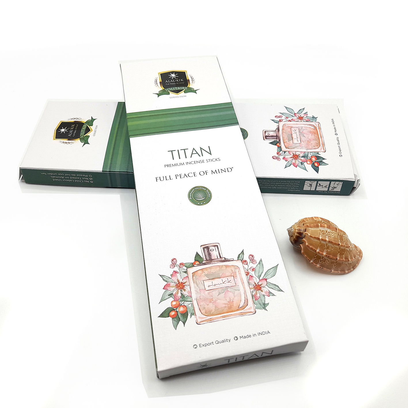  عود دستساز آلاکیک رایحه تیتان titan کد 520022 