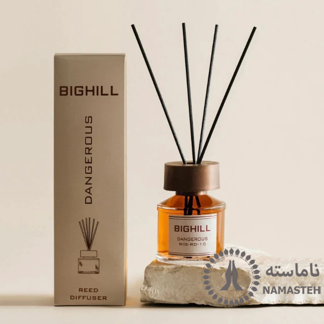  خوشبو کننده هوا بیگهیل Bighill 120ml کد RD-10 رایحه Dangerous 