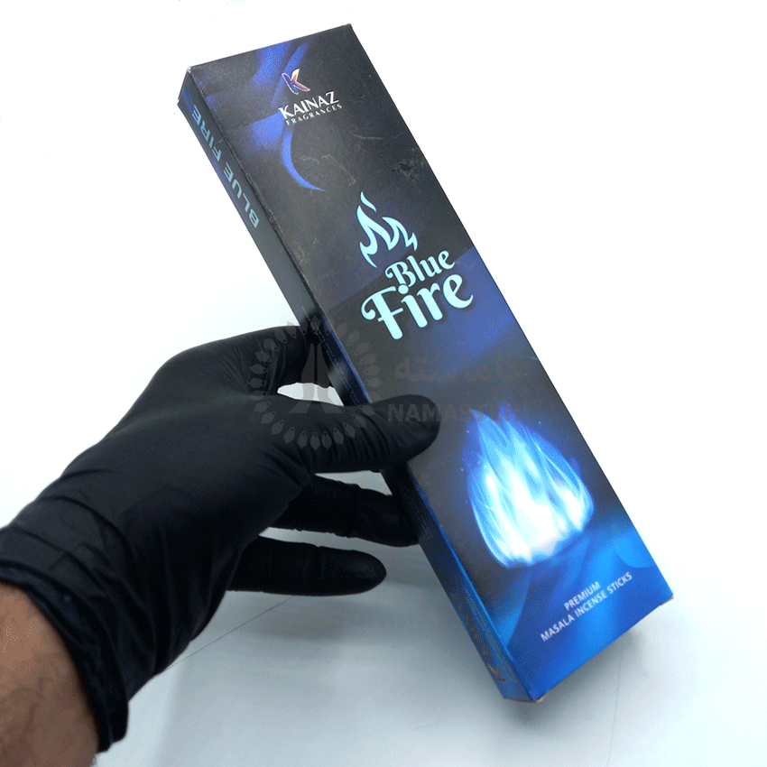  عود دستساز کیناز رایحه بلو فایر blue fire آتش آبی کد 520231 