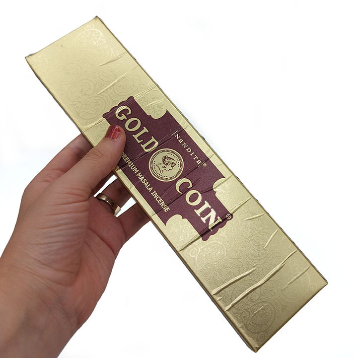  عود دستساز ناندیتا مدل گلد کوین Gold Coin کد 520061 