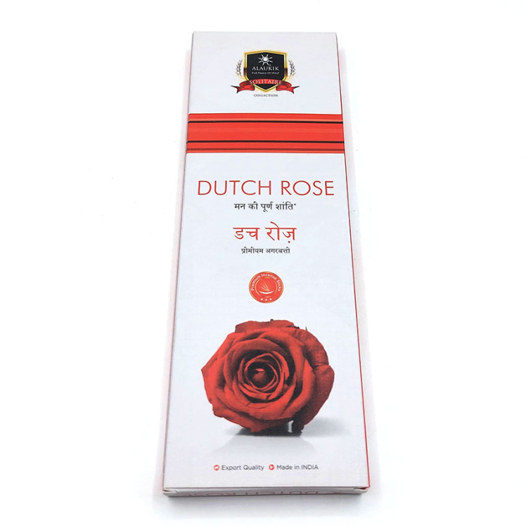 عود دستساز آلاکیک alaukik مدل داچ رز DUTCH ROSE رز هلندی 100g کد 520178