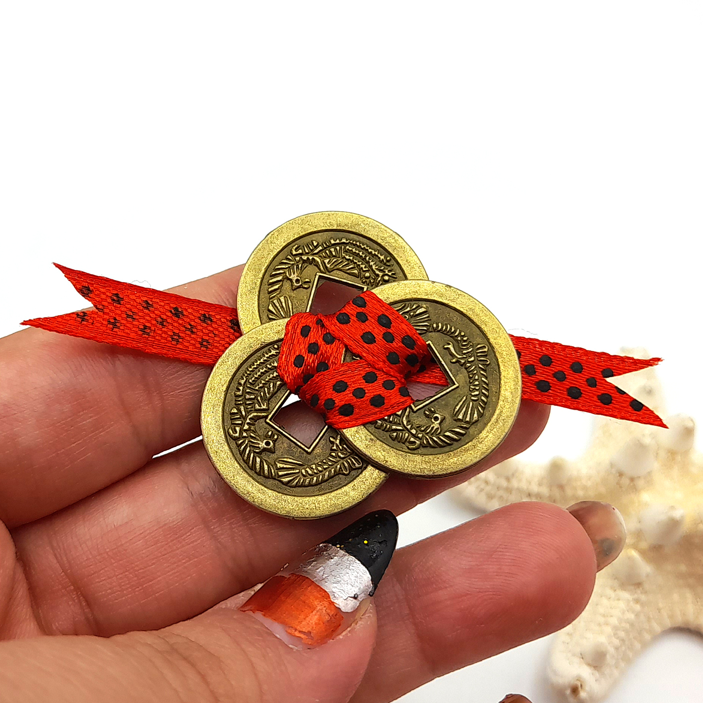  سکه فنگشویی ایچینگ 3 عددی 