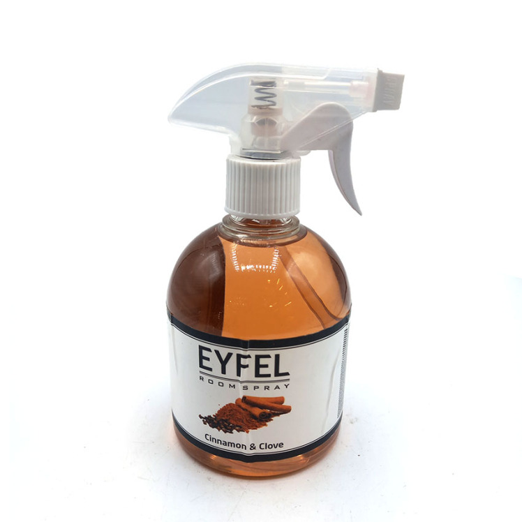 اسپری خوشبو کننده هوا ایفل اصل EYFEL مدل دارچین میخک cinnamon & clove حجم 500 میلی لیتر