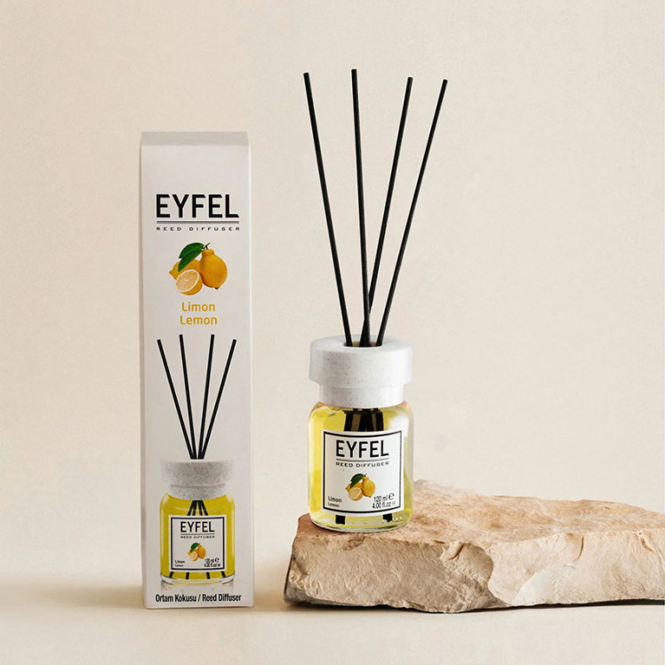 خوشبو کننده هوا ایفل اصل EYFEL مدل لیمو lemon حجم 120 میلی لیتر 