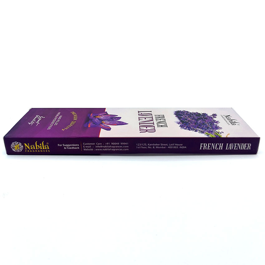 عود دستساز نابیلا مدل لوندر فرانسوی ، فرنچ لوندر (اسطوخودوس فرانسوی) French Lavender کد 520102 