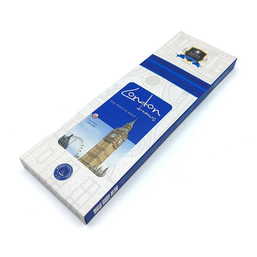  عود دستساز آلاکیک alaukik مدل رویای لندن london dream 100g کد 520164 