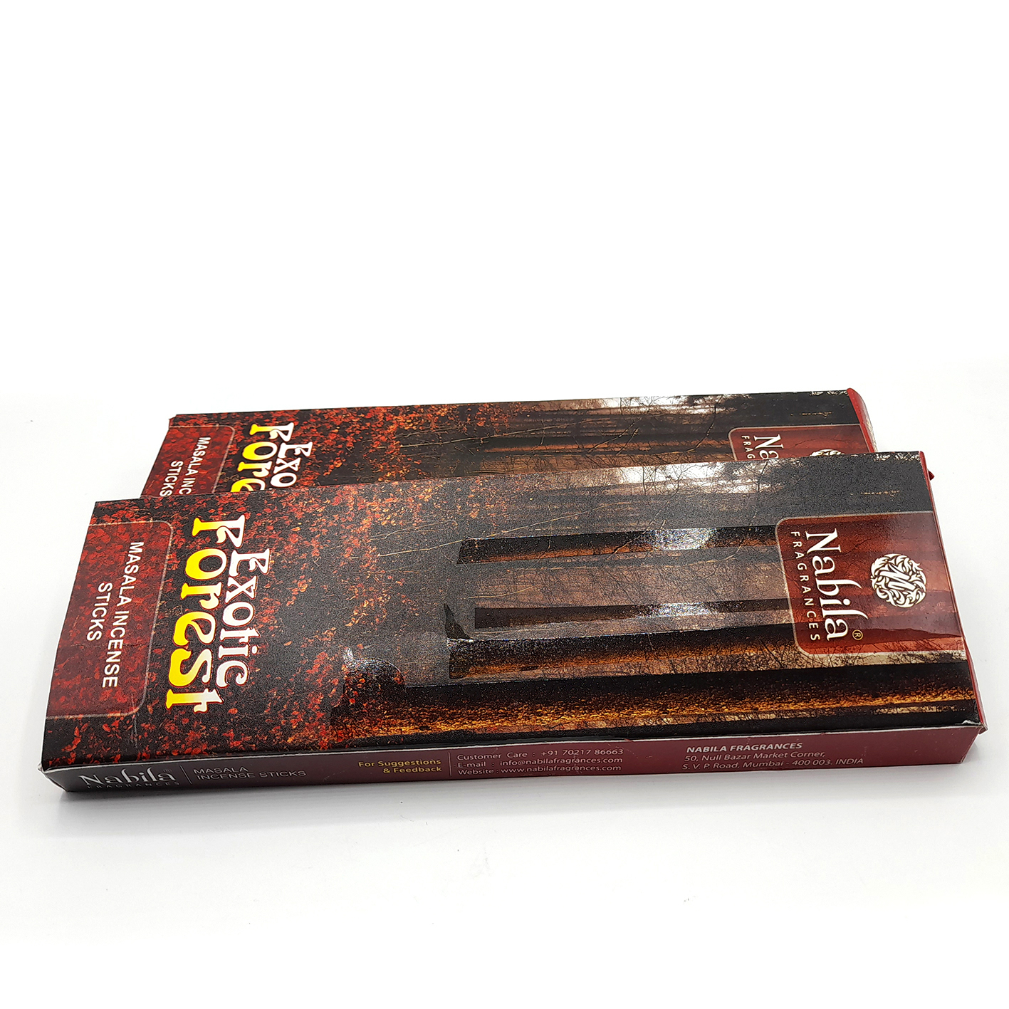  عود دستساز نابیلا رایحه جنگل عجیب exotic forest کد 520016 
