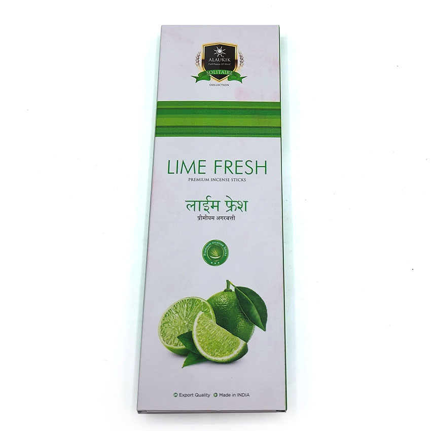  عود دستساز آلاکیک alaukik مدل لیمو لمون فرش LIME FRESH 100g کد 520175 