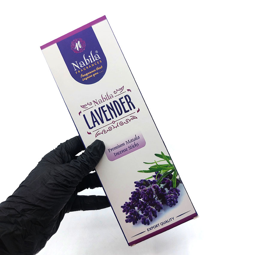  عود دستساز نابیلا nabila مدل لوندرlavender اسطوخودوس کد 520157 