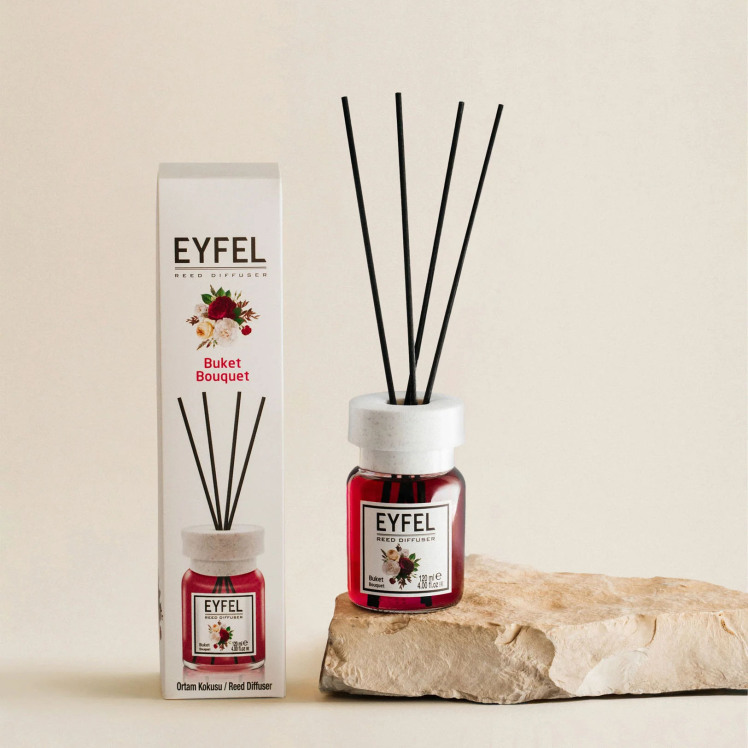 خوشبو کننده هوا ایفل اصل EYFEL مدل دسته گل bouquet حجم 120 میلی لیتر