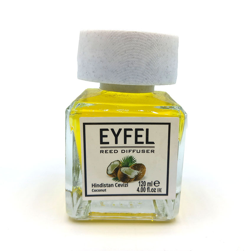  خوشبو کننده هوا ایفل اصل (سفارش لهستان ) EYFEL مدل نارگیل coconut حجم 120 میلی لیتر 