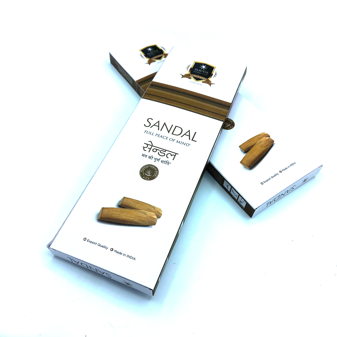  عود آلاکیک رایحه SANDAL چوب صندل 100g کد 520021 