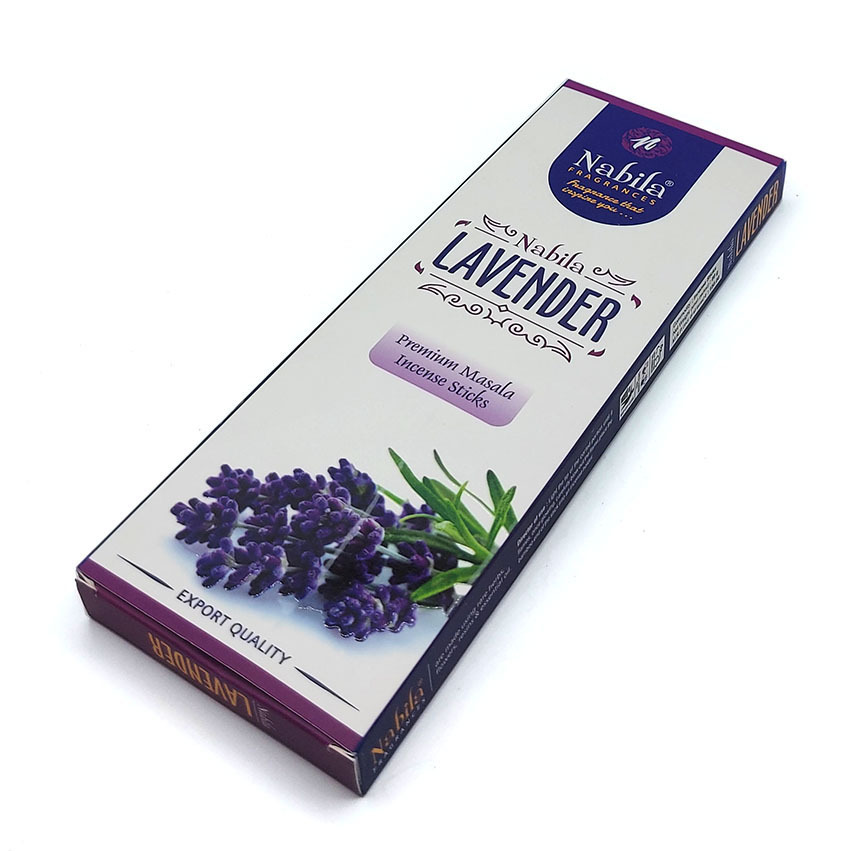  عود دستساز نابیلا nabila مدل لوندرlavender اسطوخودوس کد 520157 