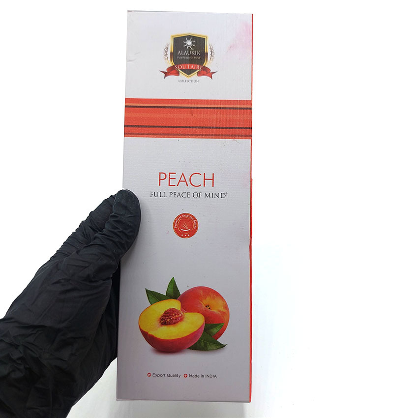  عود دستساز آلاکیک alaukik مدل هلو peach 100g کد 520167 