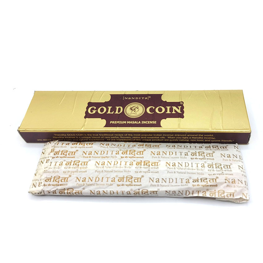  عود دستساز ناندیتا مدل گلد کوین Gold Coin کد 520061 