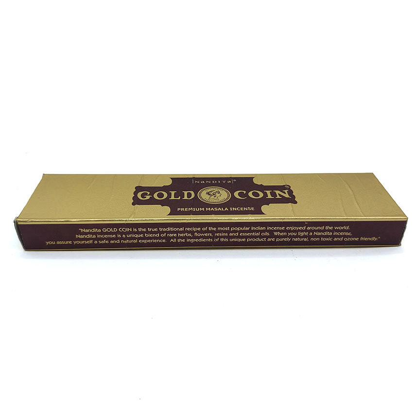  عود دستساز ناندیتا مدل گلد کوین Gold Coin کد 520061 