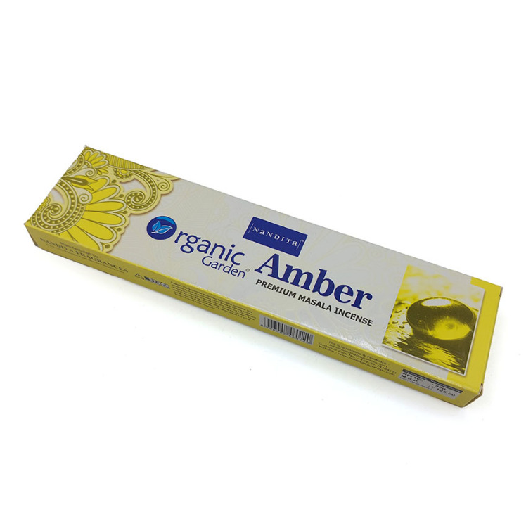 عود دستساز ناندیتا مدل کهربا ارگانیک آمبر organic amber کد 520053