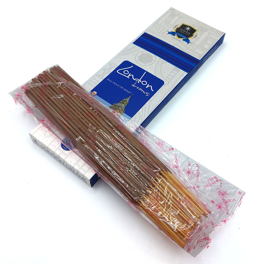  عود دستساز آلاکیک alaukik مدل رویای لندن london dream 100g کد 520164 