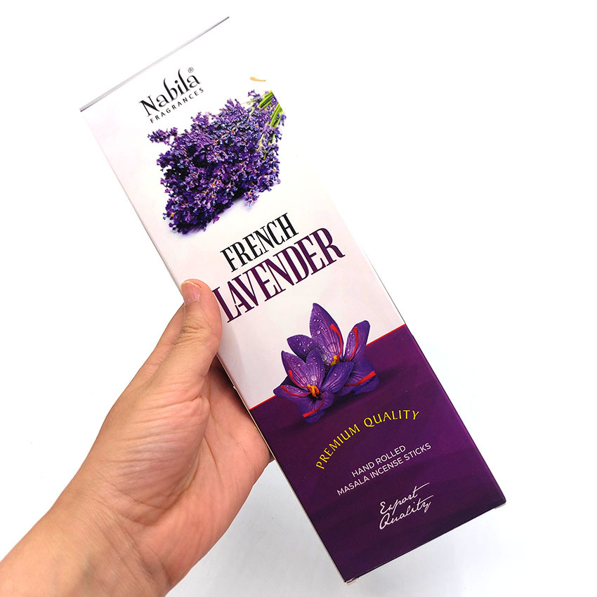  عود دستساز نابیلا مدل لوندر فرانسوی ، فرنچ لوندر (اسطوخودوس فرانسوی) French Lavender کد 520102 