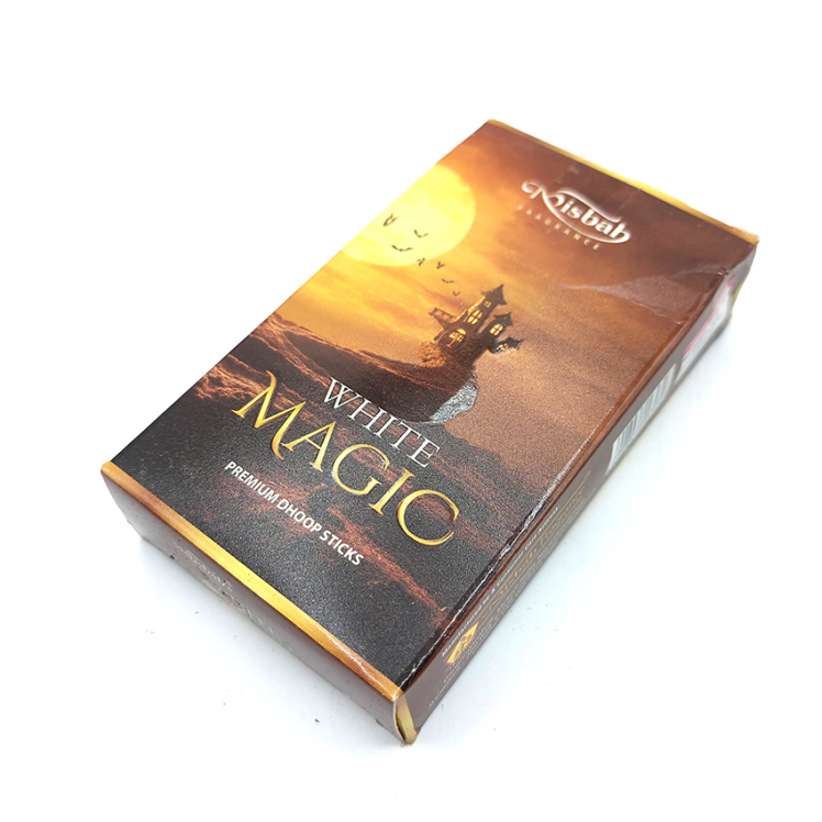 عود دستساز دوپ خمیری 10 عددی مصباح مدل جادوی سفید white magic کد 520220