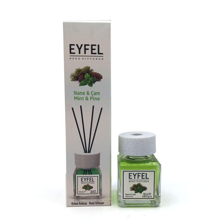 خوشبو کننده هوا ایفل اصل (سفارش لهستان ) EYFEL مدل نعنا کاج mint & pine حجم 120 میلی لیتر