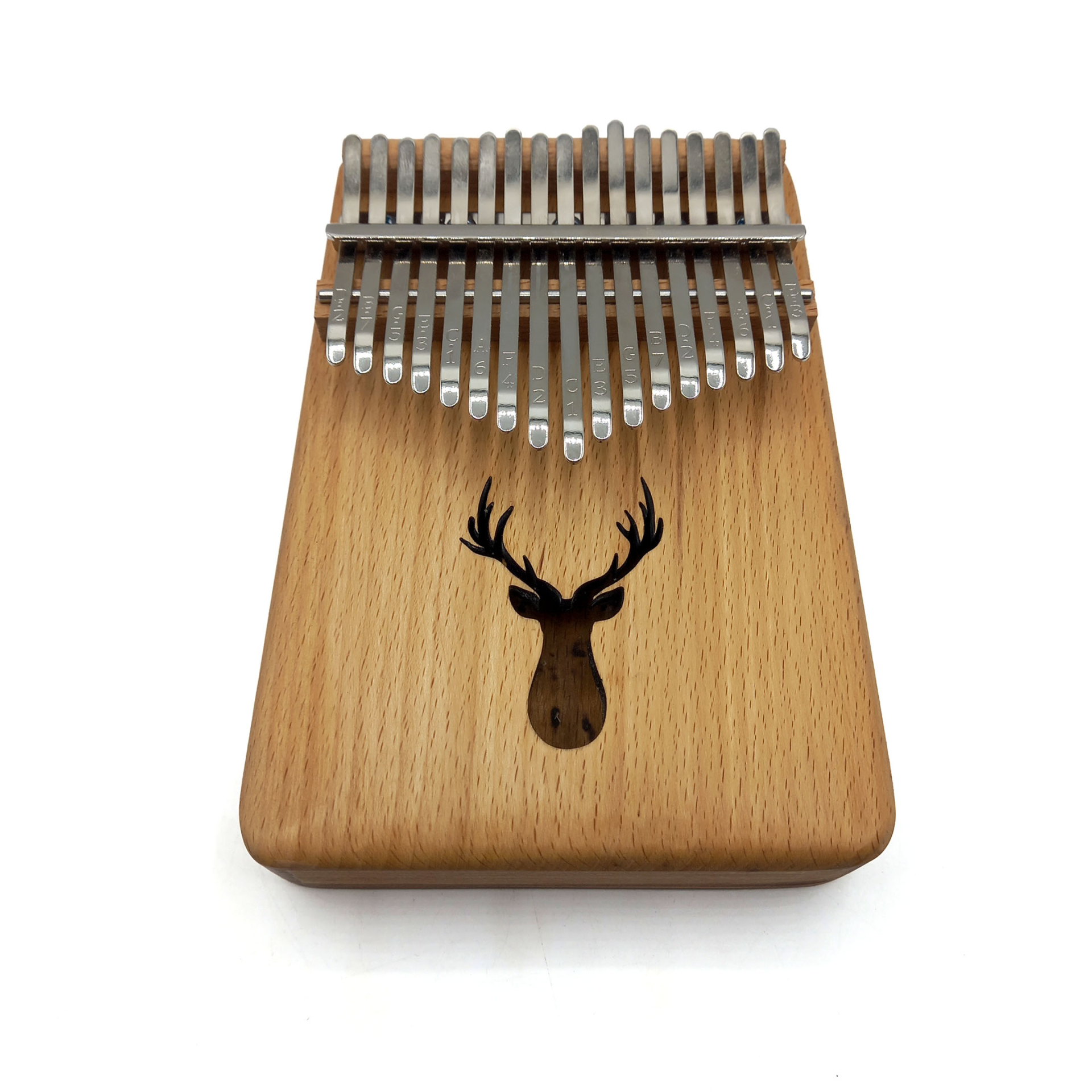  کالیمبا 17 تیغ چوب راش طرح گربه کد d160005 