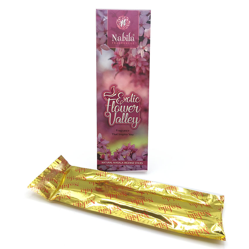  عود دستساز نابیلا مدل اگزوتیک فلاور ولی Exotic Flower Valley کد 520103 
