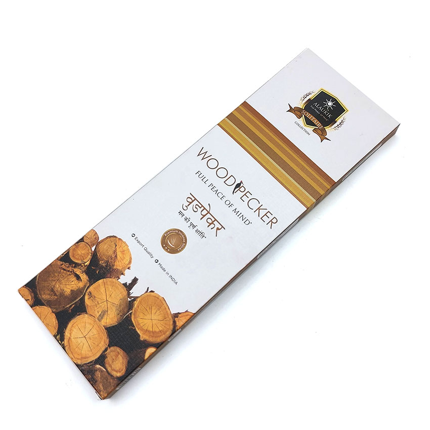  عود دستساز آلاکیک alaukik مدل دارکوب وودپیکر WOODPECKER 100g کد 520172 
