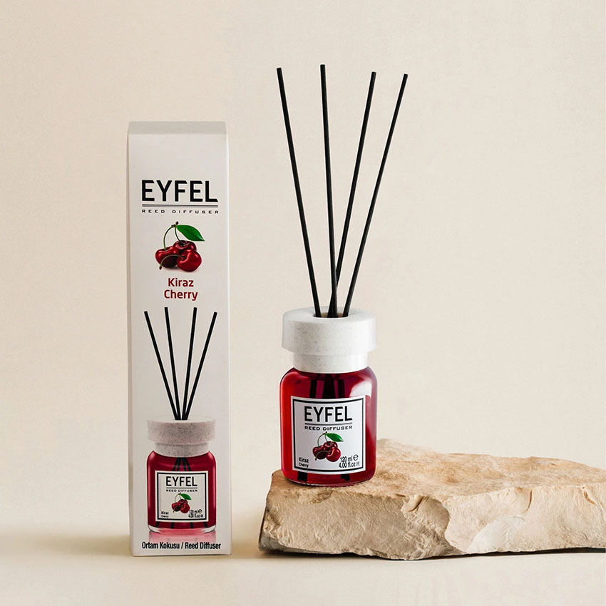  خوشبو کننده هوا ایفل اصل EYFEL مدل گیلاس cherry حجم 120 میلی لیتر 