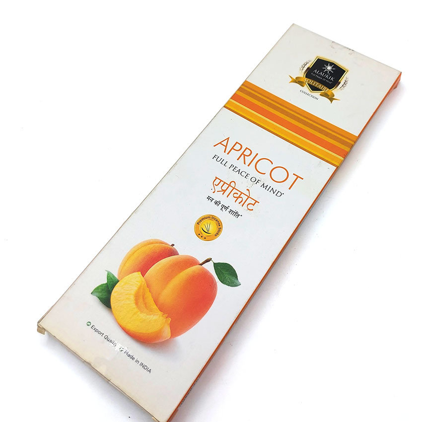  عود دستساز آلاکیک alaukik مدل زردآلو apricot 100g کد 520165 