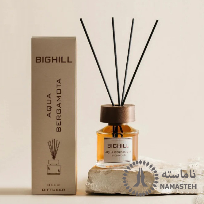  خوشبو کننده هوا بیگهیل Bighill 120ml کد RD-8 رایحه Aqua Bergamot 
