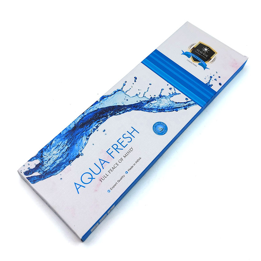  عود دستساز آلاکیک alaukik مدل آب تازه آکوا فرش AQUA FRESH 100g کد 520179 