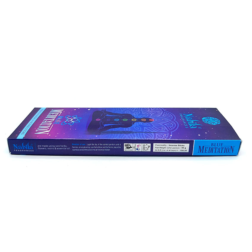  عود دستساز نابیلا مدل بلو مدیتیشن ( مدیتیشن آبی ) Blue Meditation کد 520098 