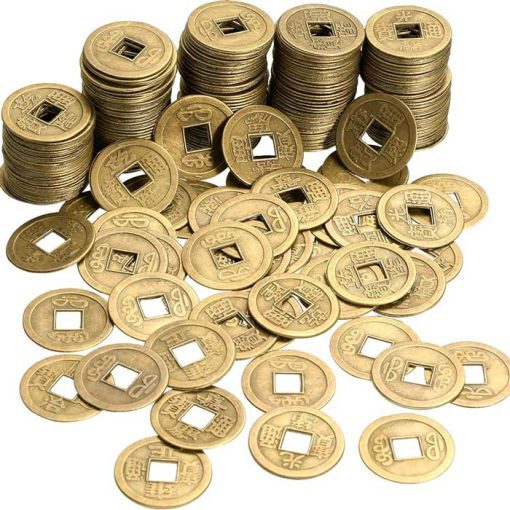  سکه ایچنگ (سکه فنگ شویی) برنجی درجه یک 