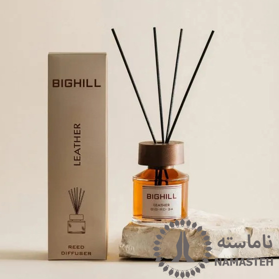  خوشبو کننده هوا بیگهیل Bighill 120ml کد RD-24 رایحه Leather 