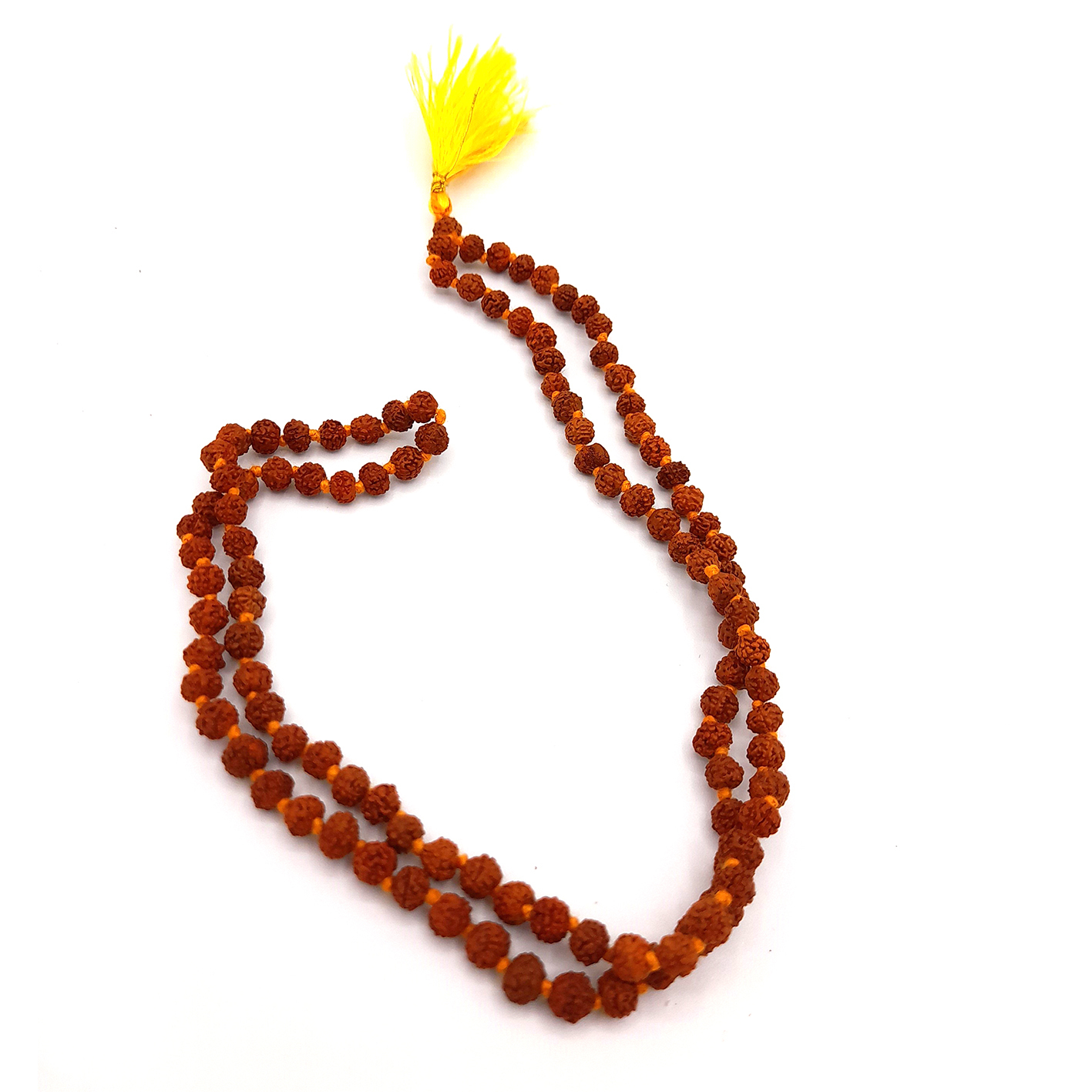  رودراکشا 108 عددی اصل 4 میل گره دار 