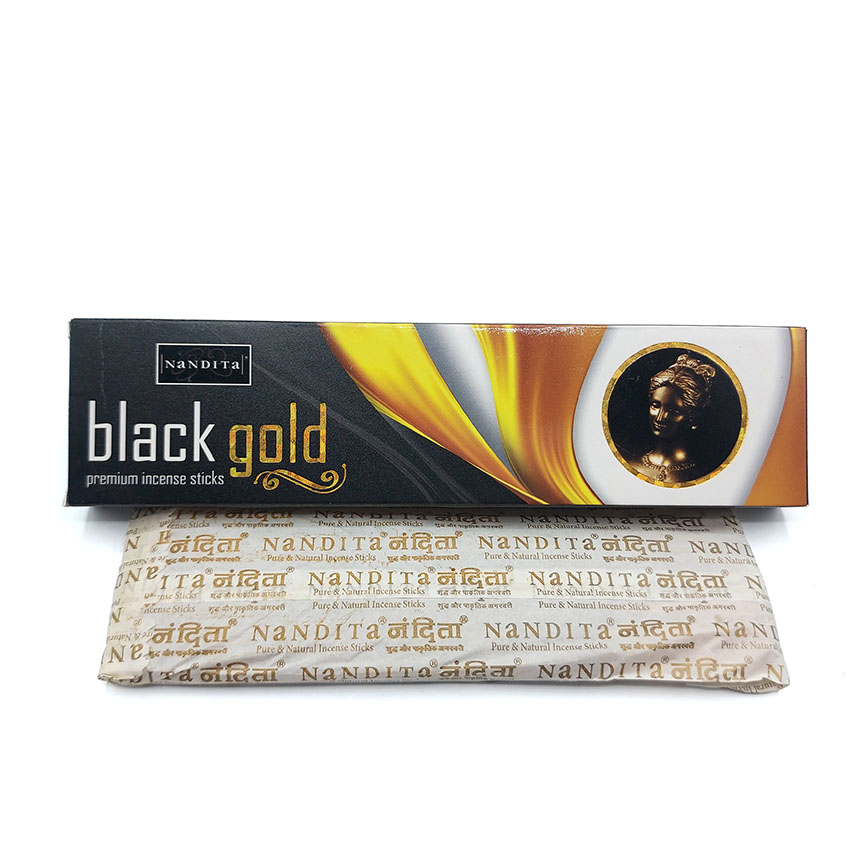  عود دستساز ناندیتا مدل طلای سیاه (قهوه)، ( بلک گلد ) Black Gold کد 520057 