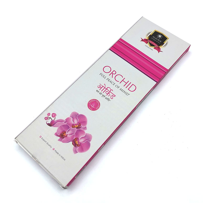  عود دستساز آلاکیک alaukik مدل ارکید ORCHID 100g کد 520170 