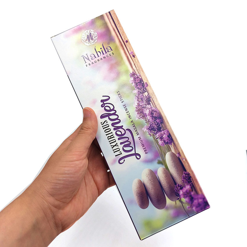  عود دستساز نابیلا مدل لوندر لاکچری Luxurious Lavender کد 520101 