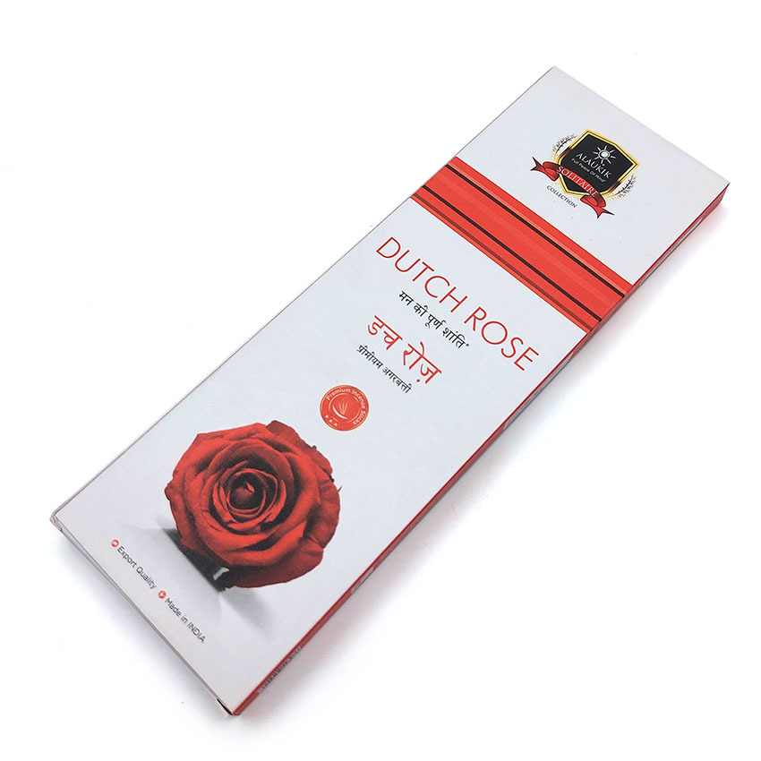  عود دستساز آلاکیک alaukik مدل داچ رز DUTCH ROSE رز هلندی 100g کد 520178 