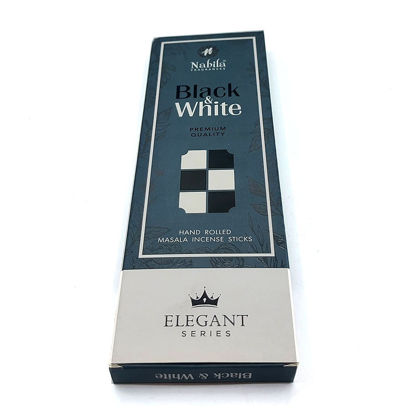  عود دستساز نابیلا nabila مدل بلک اند وایت black and whith سیاه و سفید کد 520153 