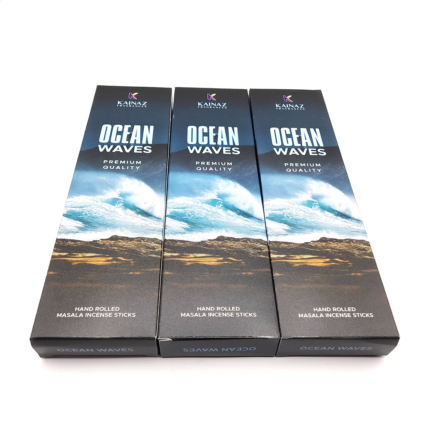  عود دستساز کیناز رایحه موج های اقیانوس ocean waves کد 520009 