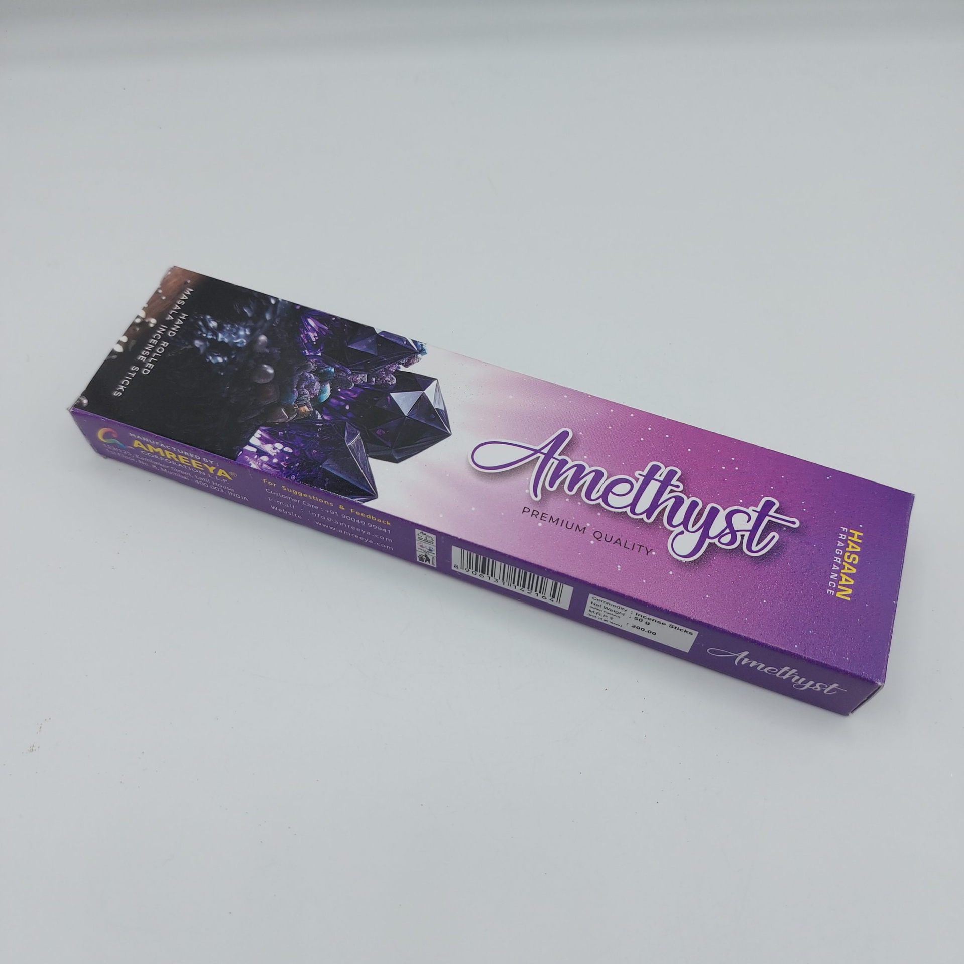  عود دستساز آمریا مدل آمیتیست (جواهر ارغوانی) Amitisst کد 520079 