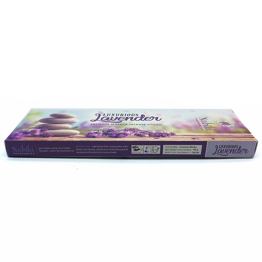  عود دستساز نابیلا مدل لوندر لاکچری Luxurious Lavender کد 520101 
