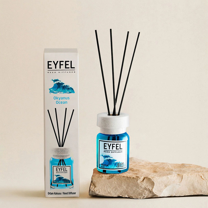  خوشبو کننده هوا ایفل اصل EYFEL مدل اقیانوس ocean حجم 120 میلی لیتر 